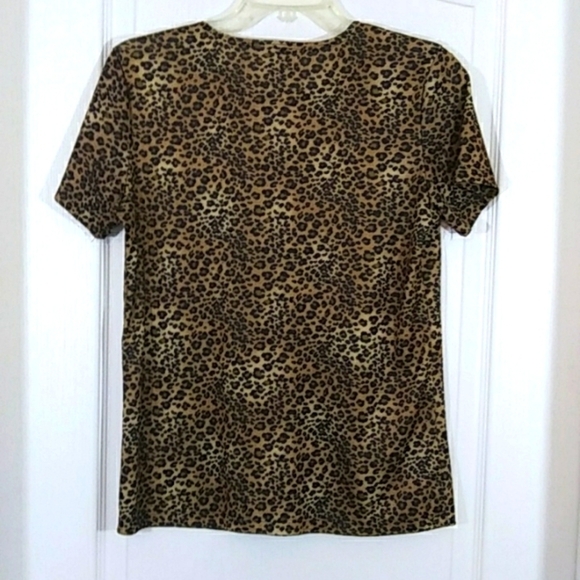 Bella Leopard Print Top - Picture 2 of 4